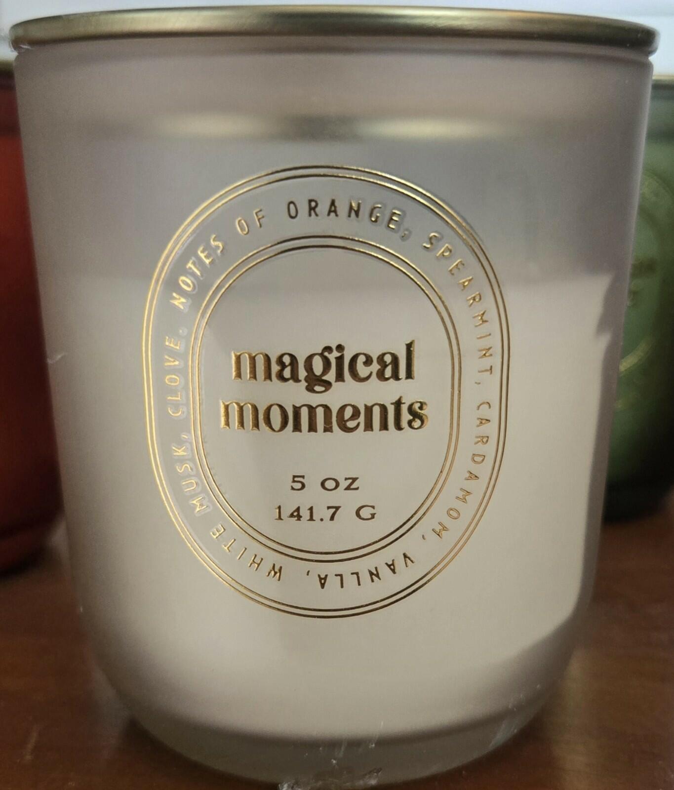 Soy Wax Blend Holiday Candles Set of 3 home for the holidays magical moments