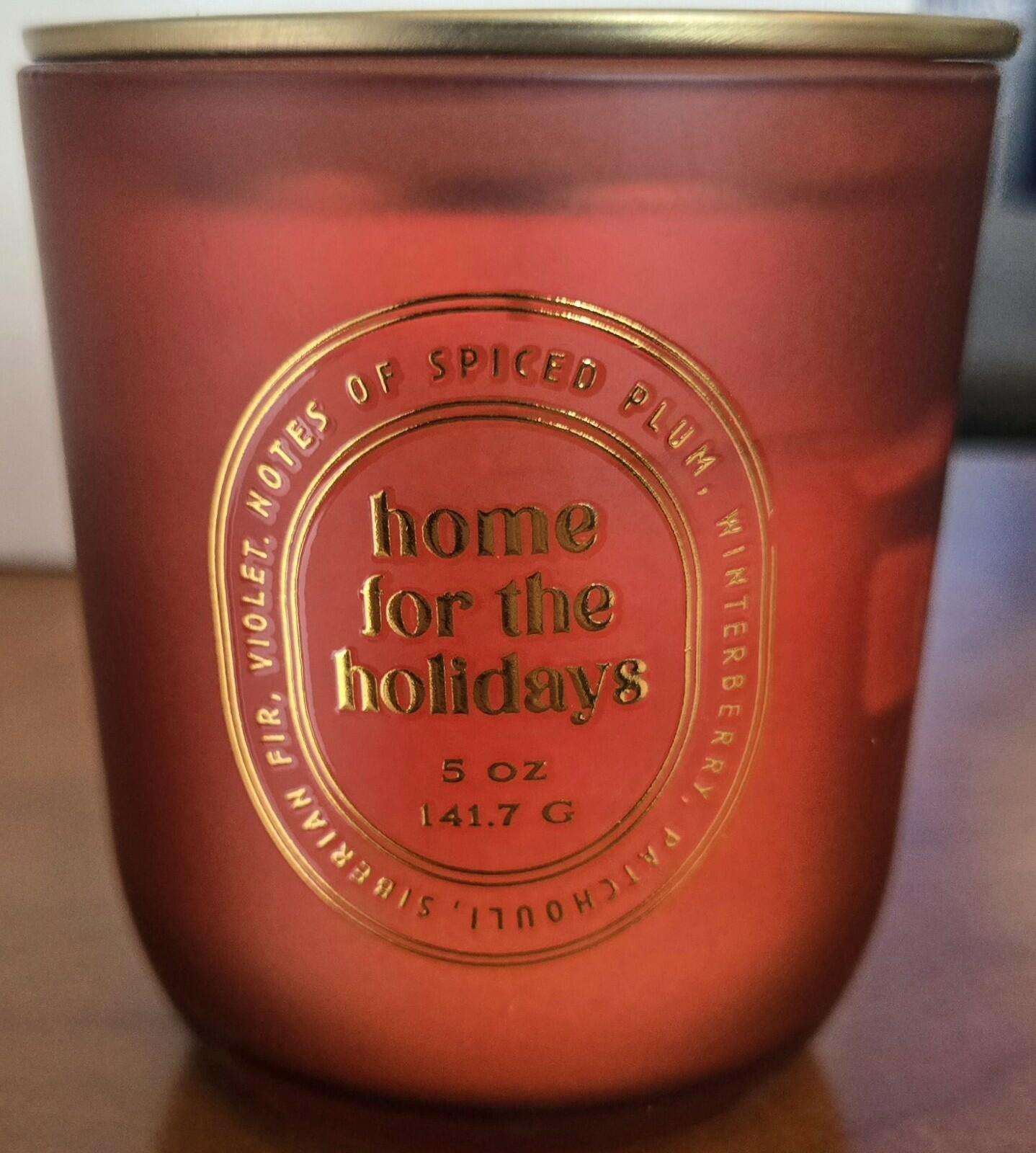 Soy Wax Blend Holiday Candles Set of 3 home for the holidays magical moments