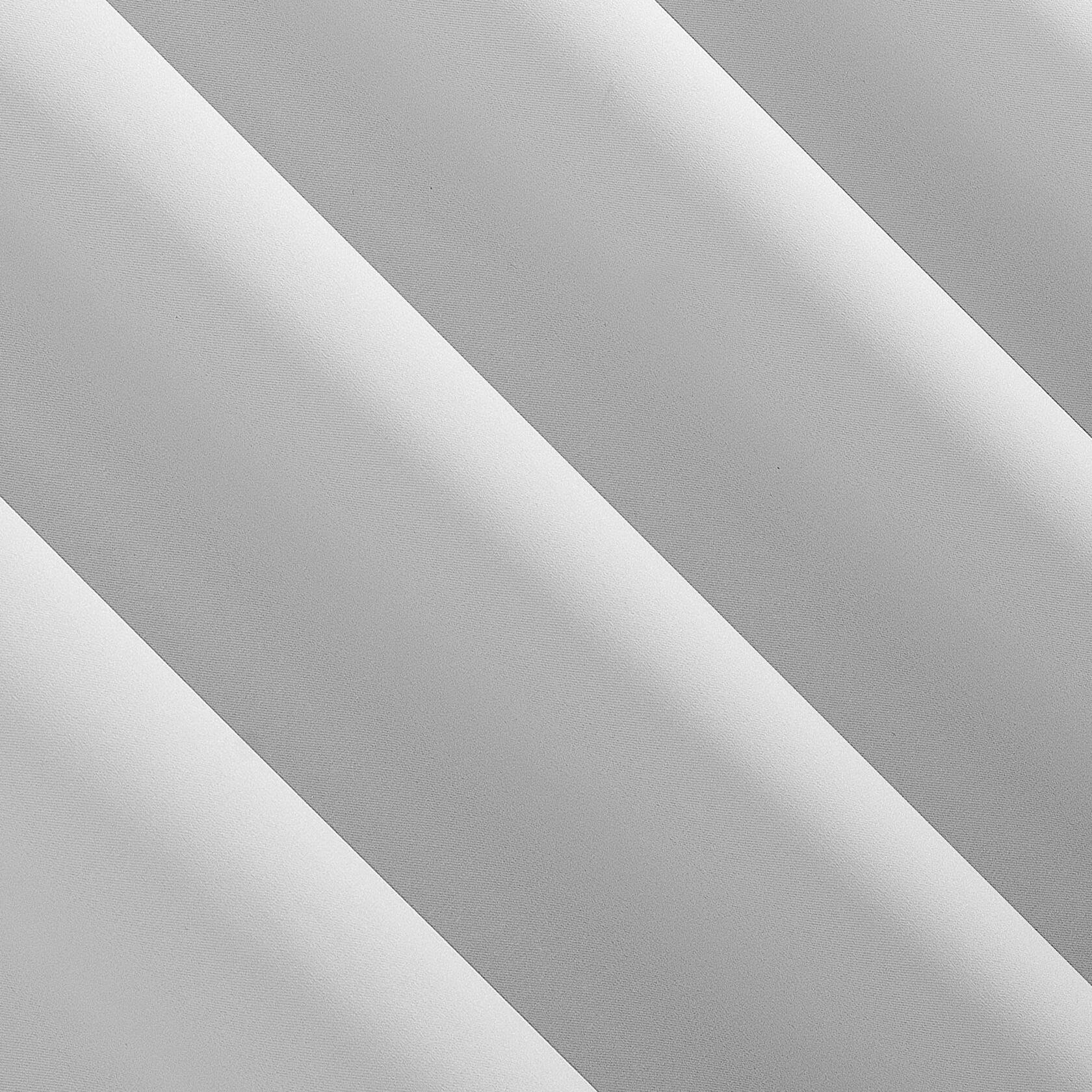 Sun Zero Oslo Theater Grade Extreme 100% Blackout Rod Pocket Curtain Panel, 52" x 63", White