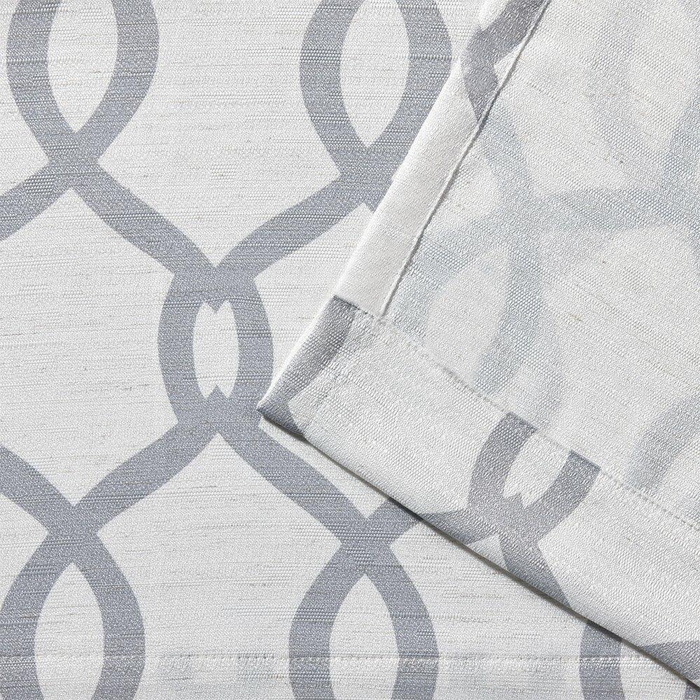 Exclusive Home Curtains Kochi Light Filtering Linen Blend Grommet Top Curtain Panel Pair, 52x84, Dove Grey, 2 Piece