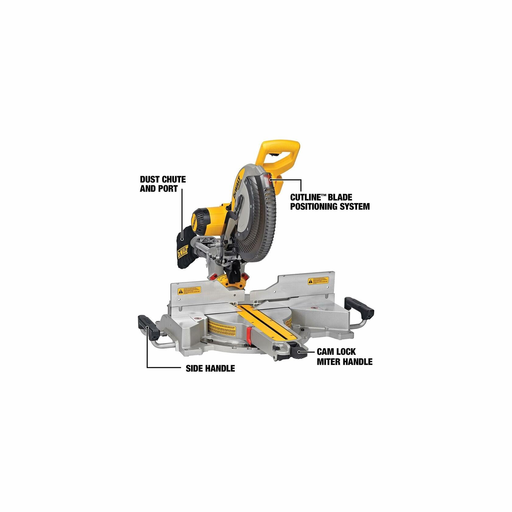 DEWALT Double Bevel Sliding Miter Saw, 12-inch, Compound (DWS780)