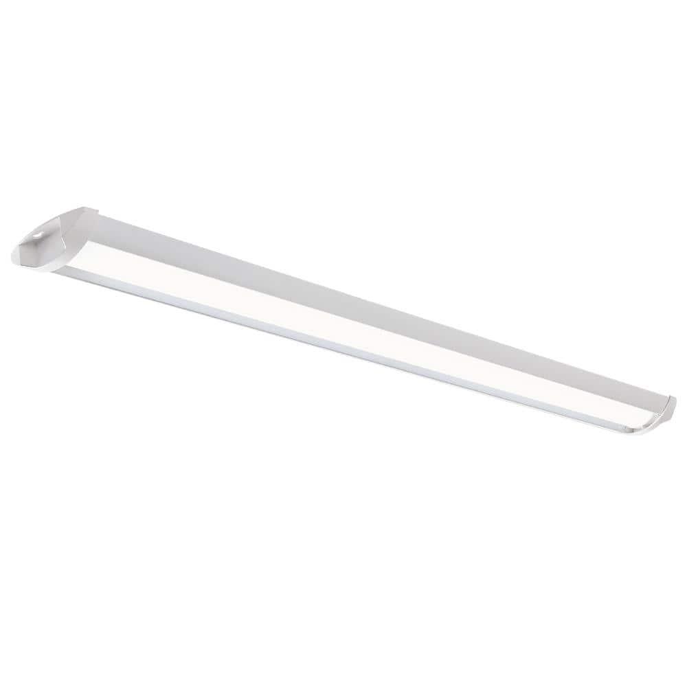 44 in. 3400 Lumens Quick Easy Install LED Wraparound Light Garage Light Laundry