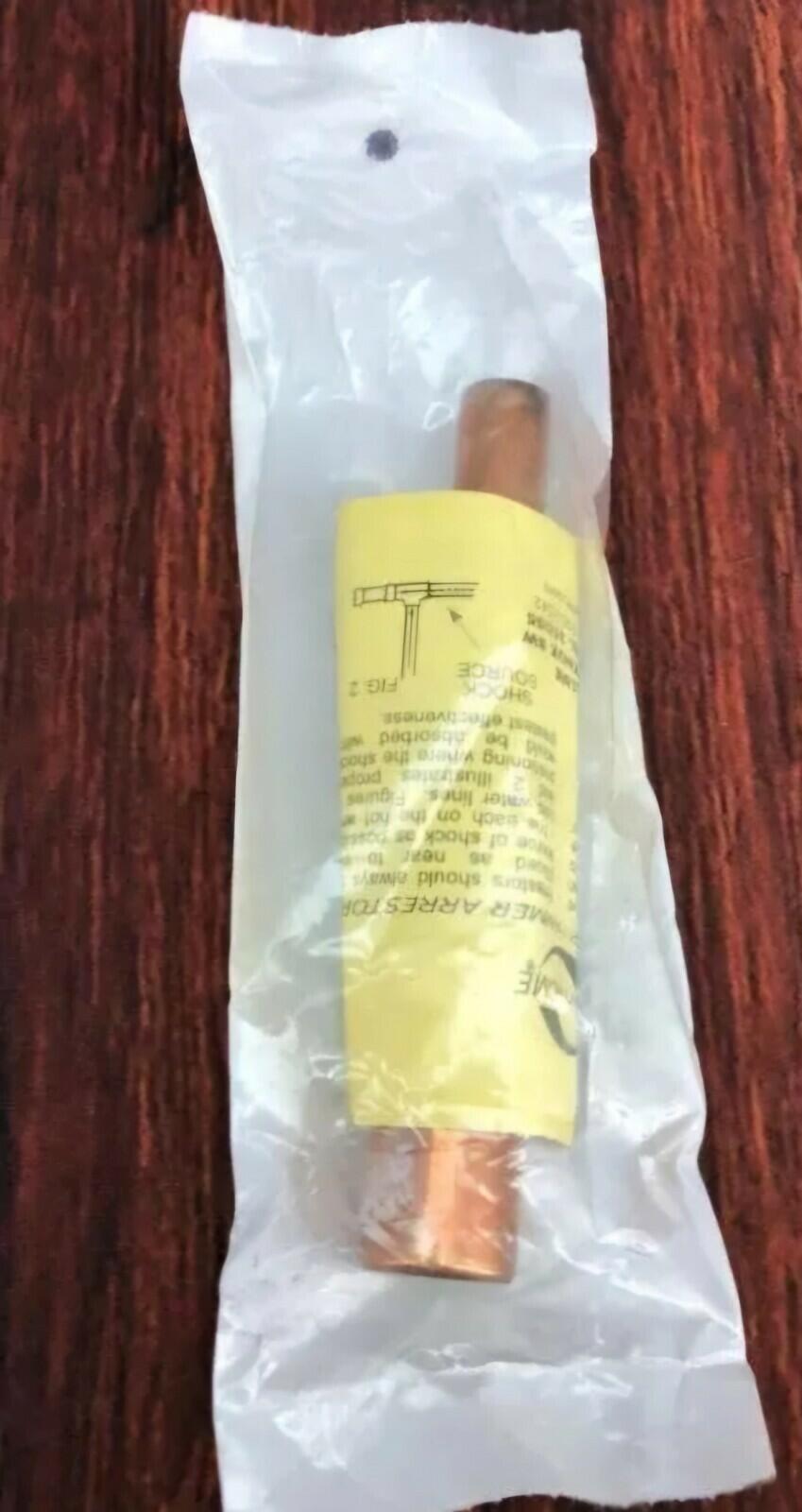 Cash Acme Water Hammer Arrestor CM-500SWA, 1/2", Sweat Fitting, Copper, Brass