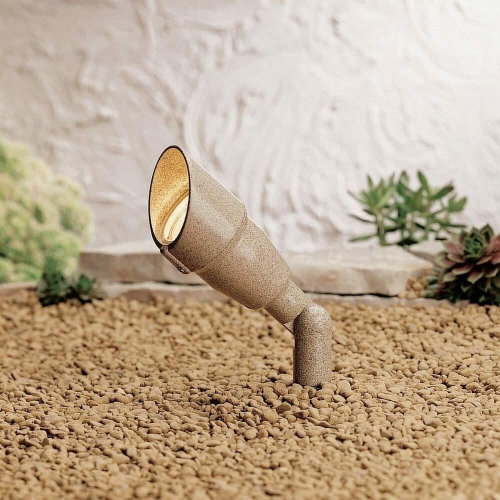 Kichler 7.5" Outdoor Accent Light in Textured Architectural Bronze, 12V LED