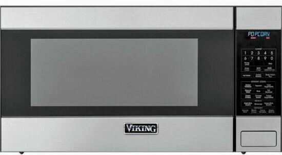 Viking RVM320SS 17 Inch Wide 2.0 Cu. Ft. Countertop Microwave with Child Lock