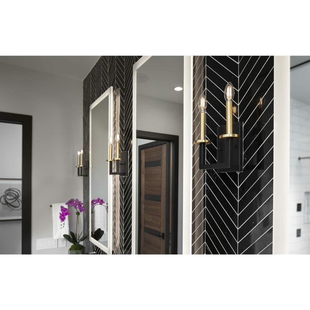 Progress Lighting P300214-143 Blakely Wall Brackets, Black, 9.38x8.25x8.25