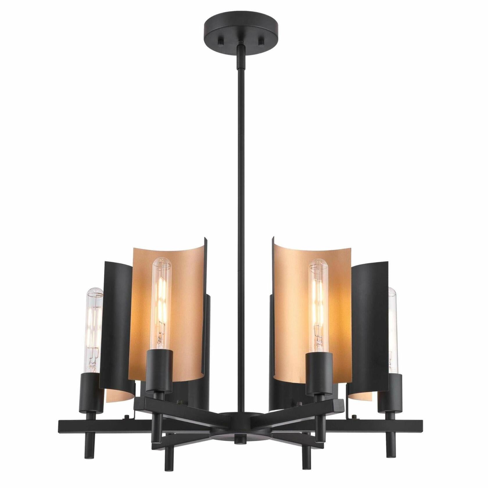 Westinghouse 6575900 Sirino One-Light Indoor Wall Fixture, Matte Black Finish