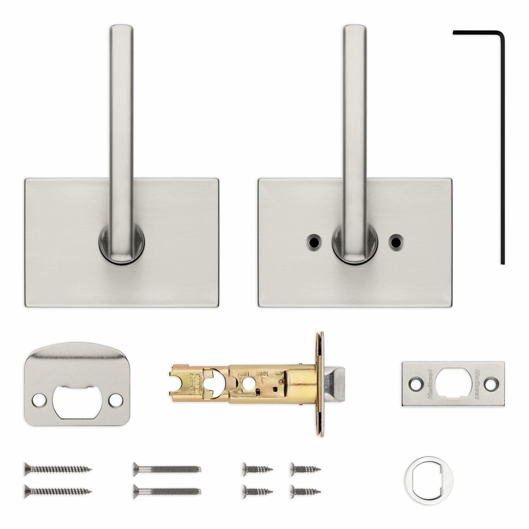 Kwikset Halifax Interior Passage Door Handle, Lever For Closet and Hallway