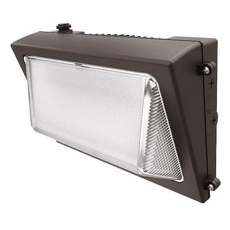 250-Watt Equivalent  Integrated LED  Bronze  Dusk to Dawn Wall Pack Light