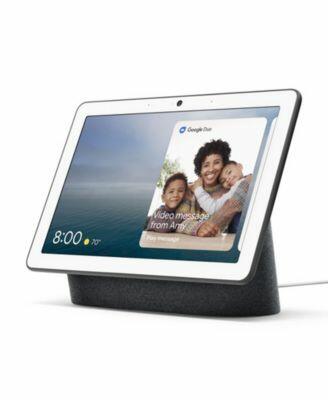 Nest Hub Max Smart Display with Google Assistant - Charcoal