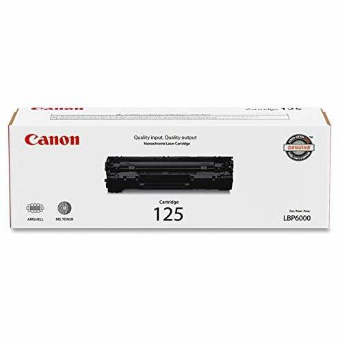 CANON CARTRIDGE 125 BLACK TONER - FOR CANON IMAGECLASS LBP6000 - CGR125 - EST YI (3484B001AA) -