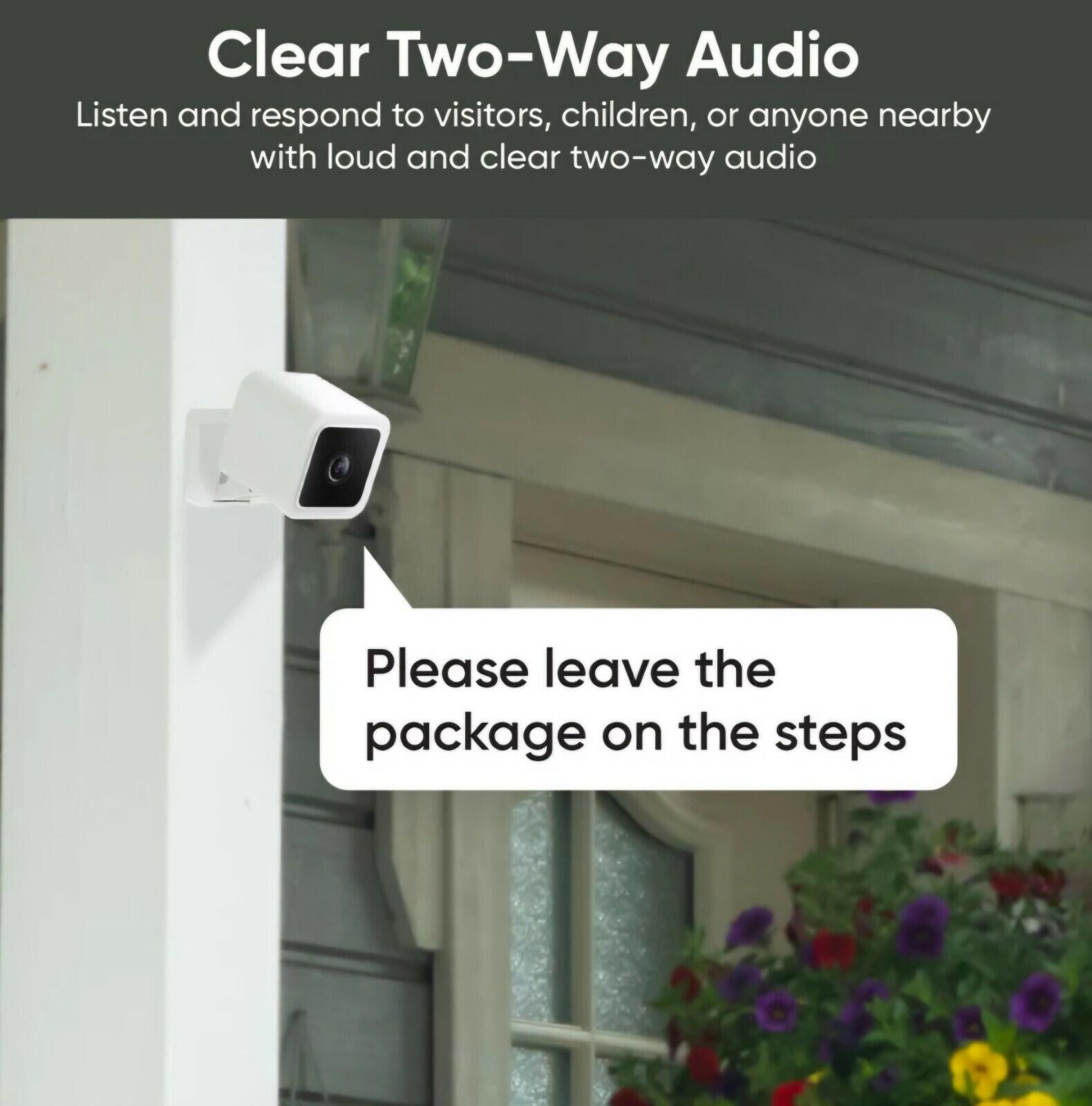 Wyze Wired Indoor/Outdoor Surveillance Security Camera
