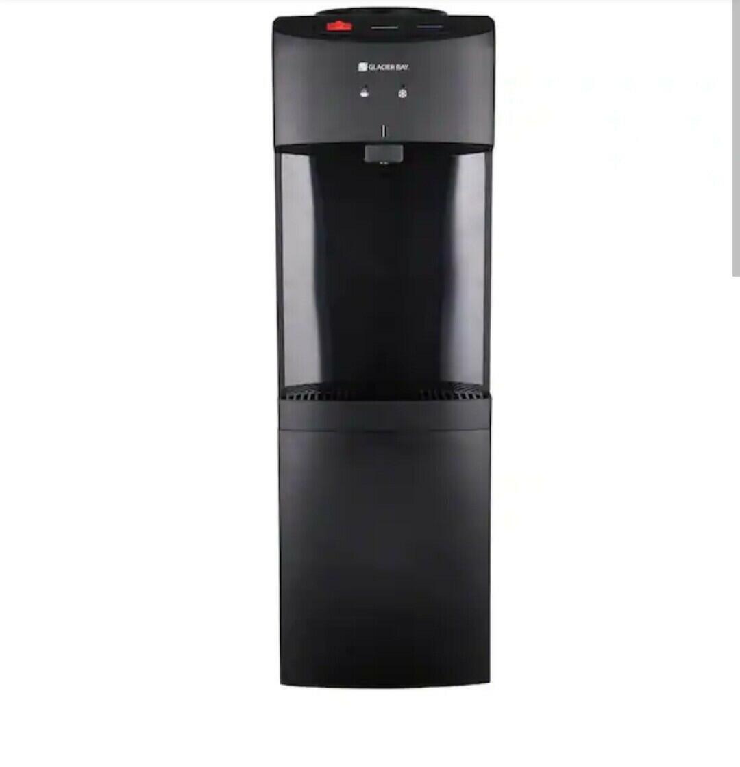 NEW!! GLACIER BAY Matte Black Top Load Water Dispenser