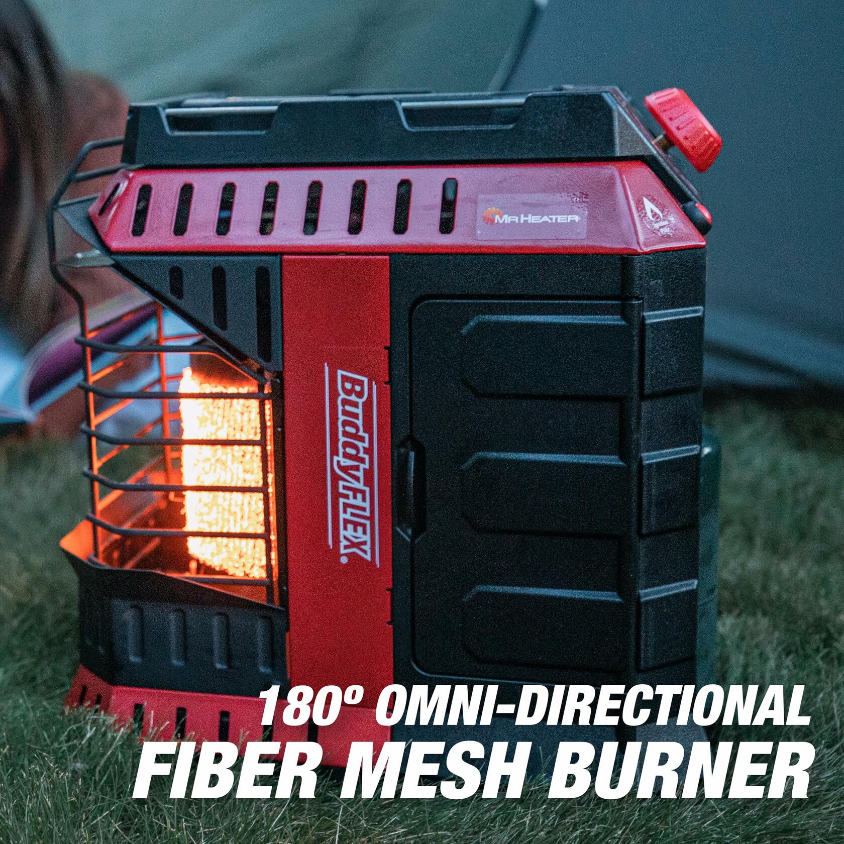 Mr. Heater MH11BFLEX Buddy Flex Heater, Red
