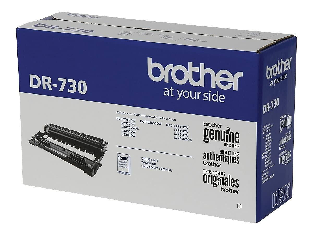 Brother Genuine DR730 Drum Unit, Up To 12,000 Page Yield