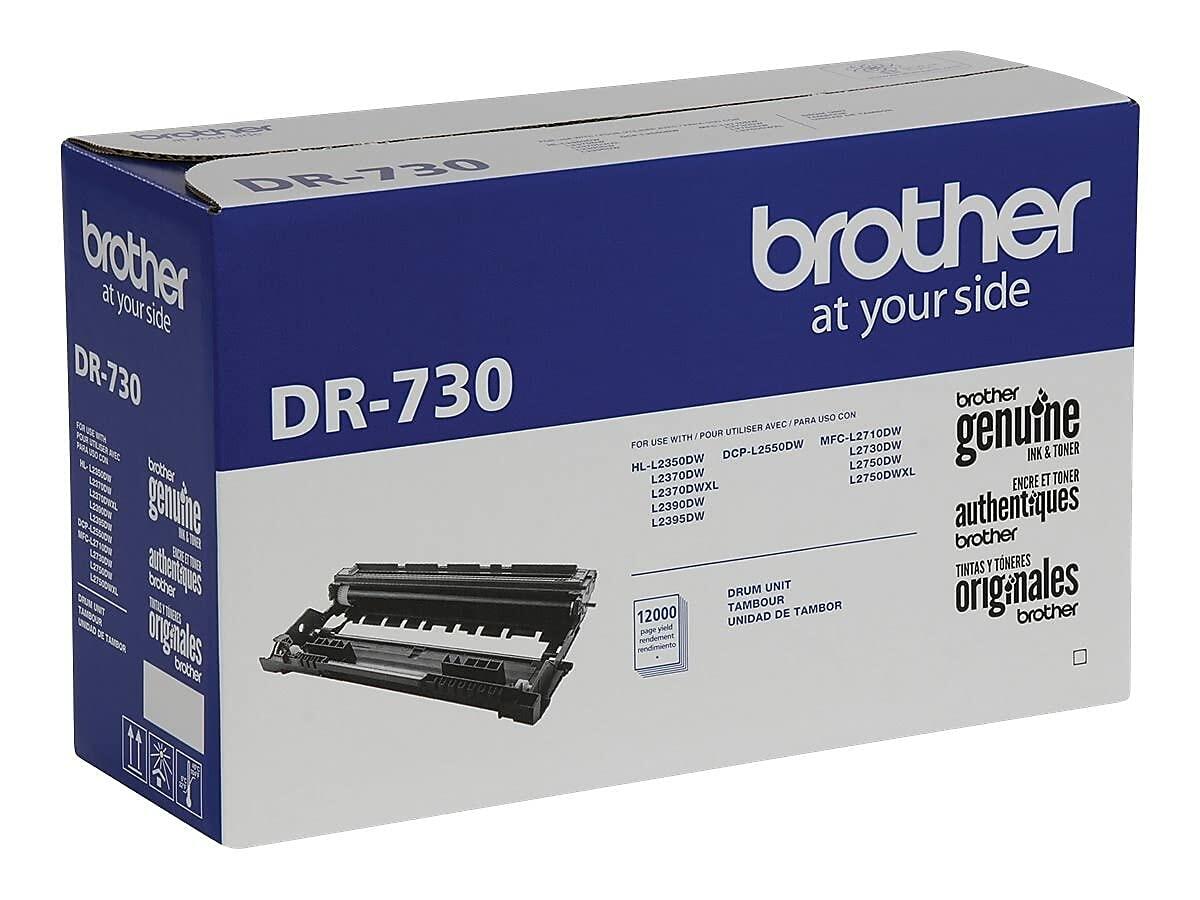 Brother Genuine DR730 Drum Unit, Up To 12,000 Page Yield