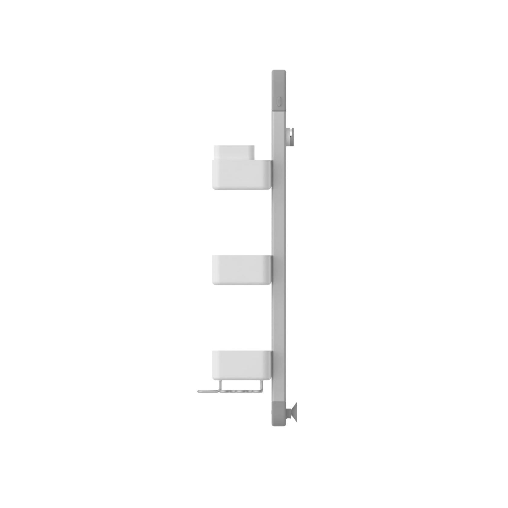 Sharper Image The SpaStudio Hook, Modular Hanging Shower Caddy, Adjustable 3