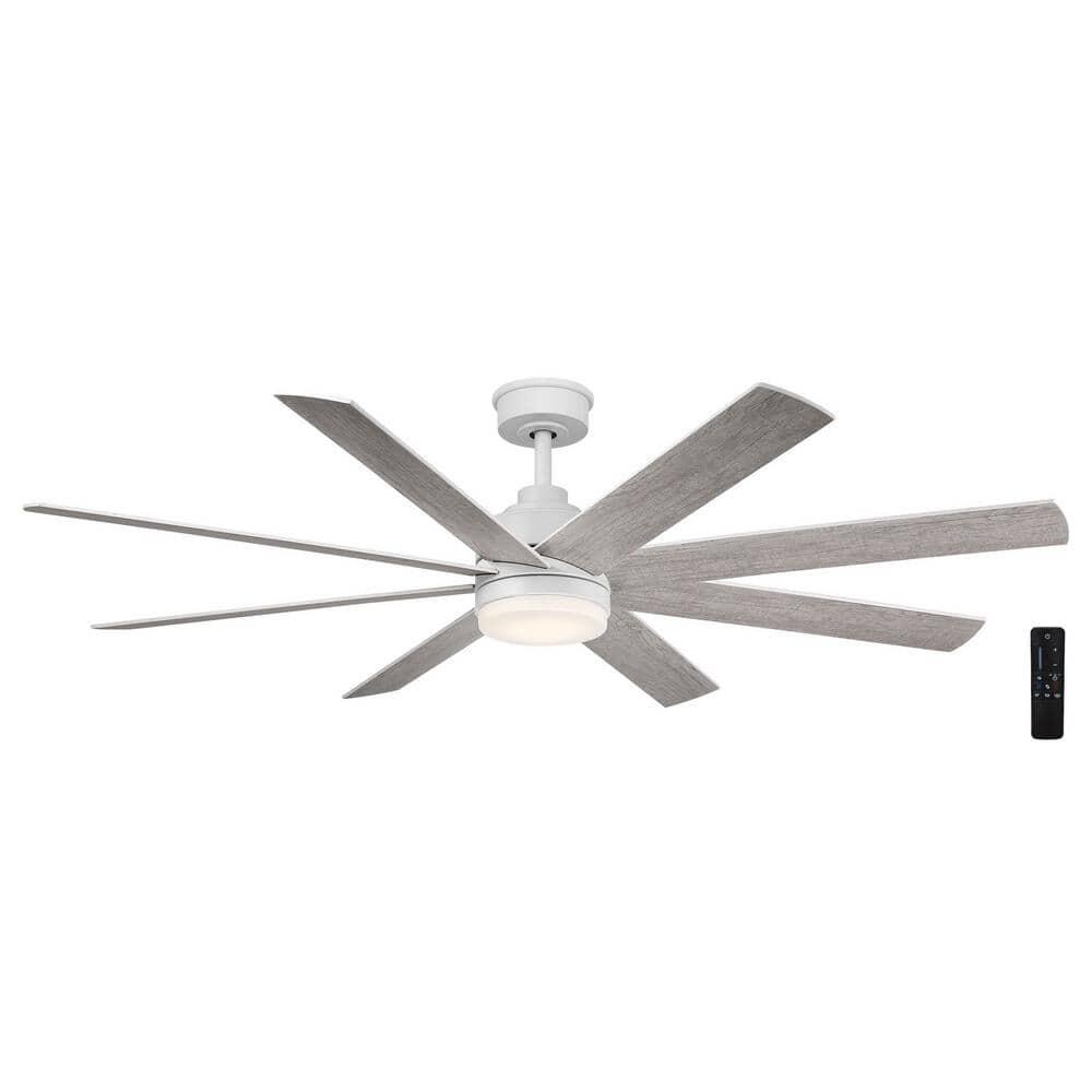 Home Decorators Collection Celene 62 in. Integrated CCT LED Indoor/Outdoor Matte