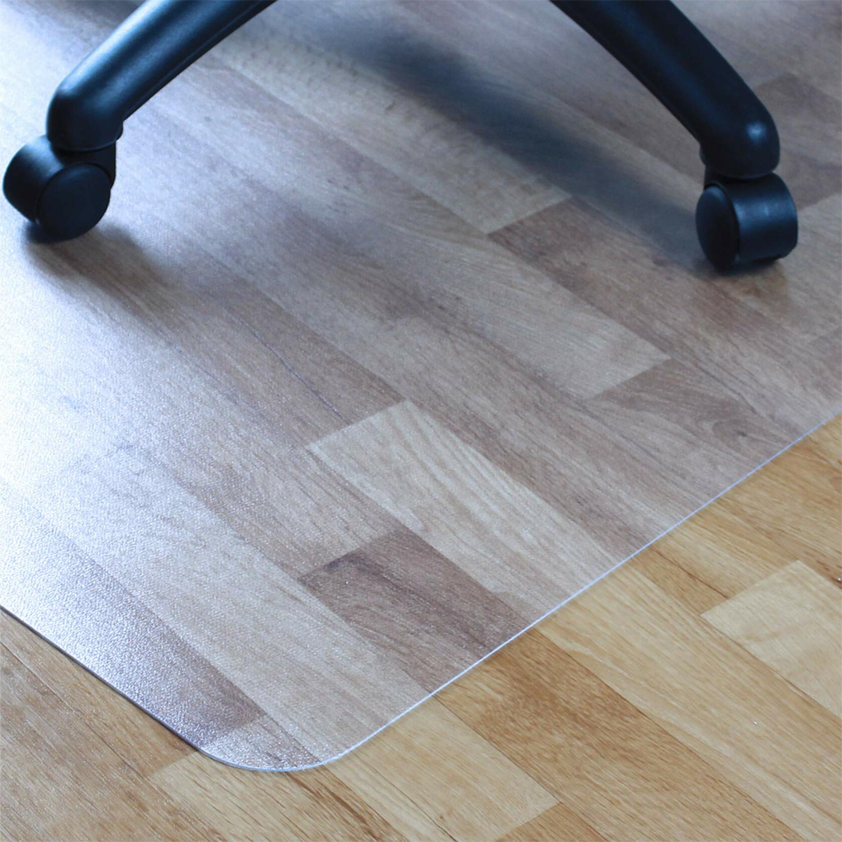 Floortex PF1213425EV Cleartex Advantagemat Phthalate Free PVC Chair Mat for Hard