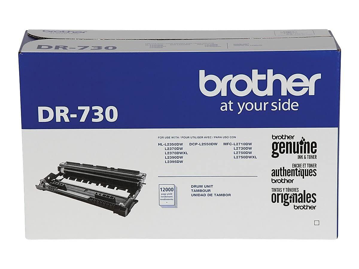 Brother Genuine DR730 Drum Unit, Up To 12,000 Page Yield
