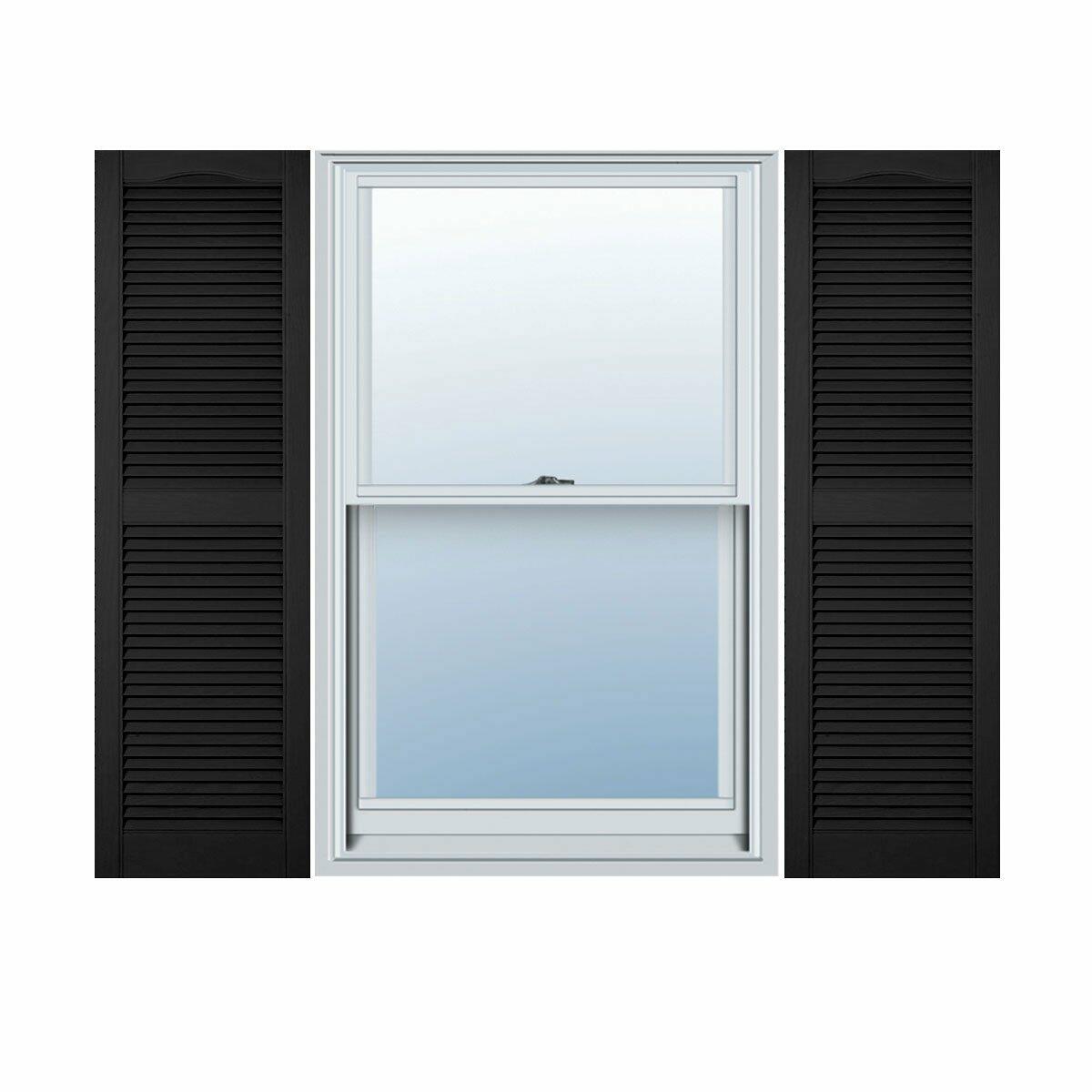 Mid America 00011455002 Standard Size Cathedral Top Center Mullion, Open Louver