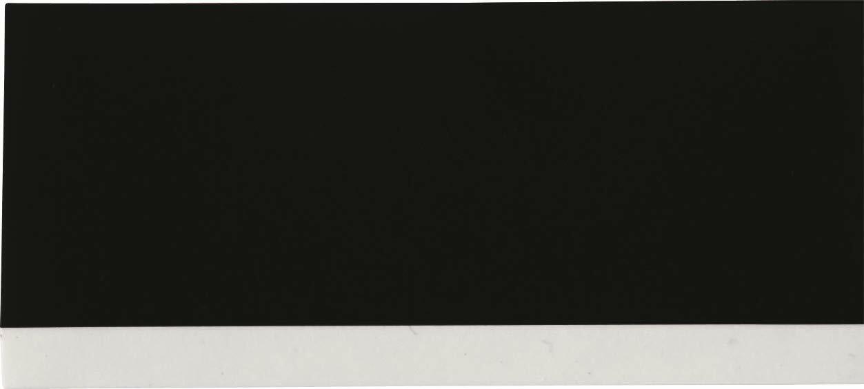 Brady Authentic (M21-750-595-BK) All-Weather Vinyl Label for Indoor/Outdoor ID,