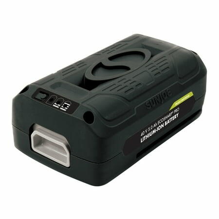 Snow Joe + Sun Joe iONMAX iBAT40XR EcoSharp® Pro Lithium-Ion Battery  40 Volt  5.0 Ah