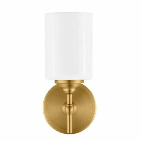 Home Decorators Collection Ayelen Matte Brass Indoor Wall Sconce