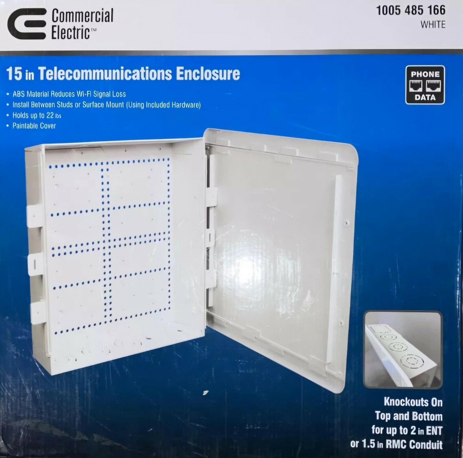 Commercial Electric 15 in. Telecommunication Enclosure New and Sealed
