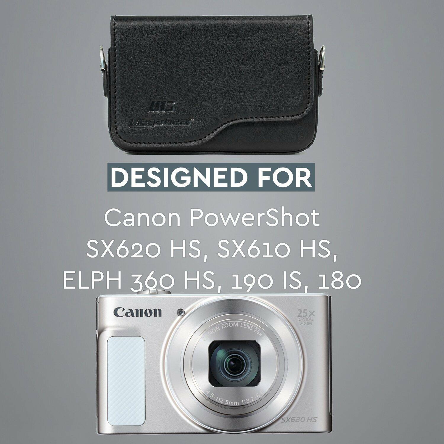 MegaGear Canon PowerShot SX620 HS, ELPH 180, ELPH 360 HS, ELPH 190 is, ELPH 170