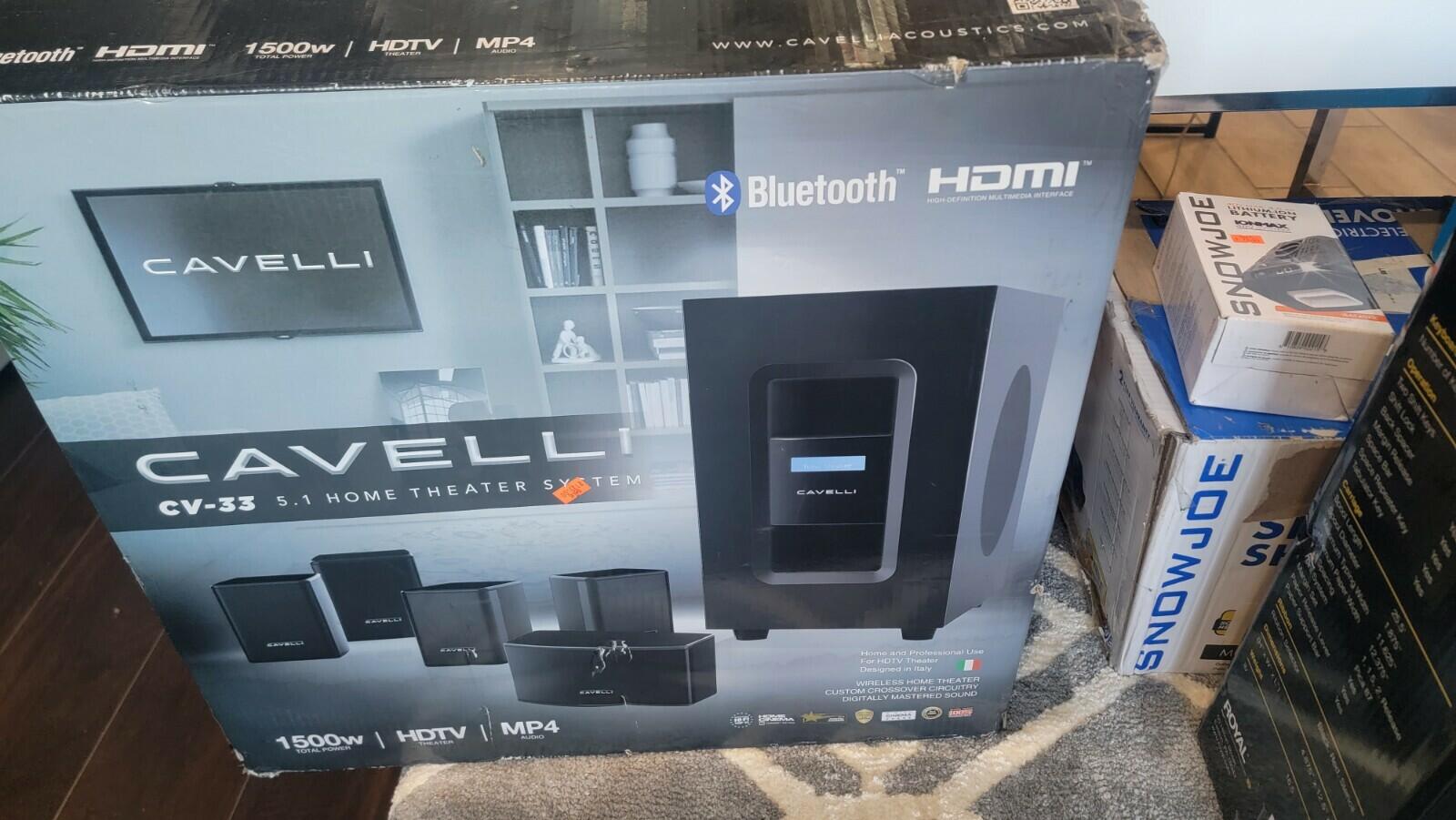 Cavelli Cv-33 Home Theater