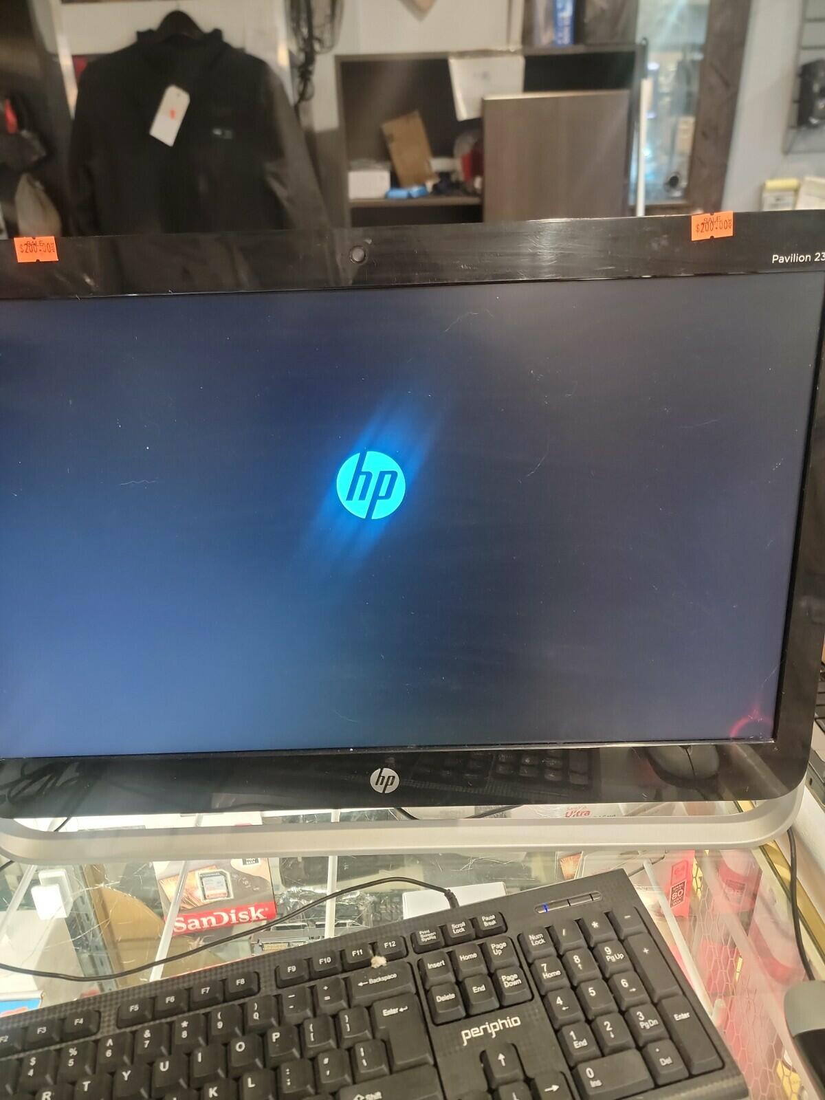 HP Pavilion 23-g017c 23in. (1TB, AMD A6-5200, 2GHz, 4GB) All-in-One Desktop -...