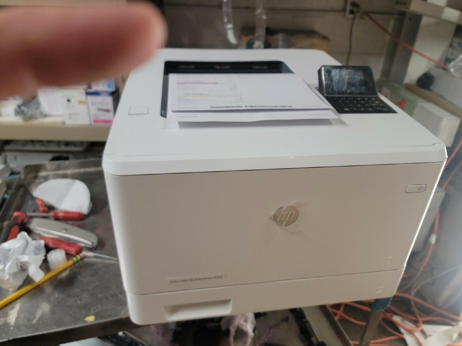 HP LaserJet Enterprise M455 Desktop Color Laser Printer - 3PZ95A
