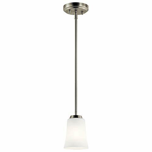 Kichler Lighting 44053NI One Light Mini Pendant from The Tao Collection, Brushed
