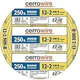 Marmon Home Improvement 147-1672G 250 ft. 12 By 2 Non-Metallic Sheathed Cable With Ground