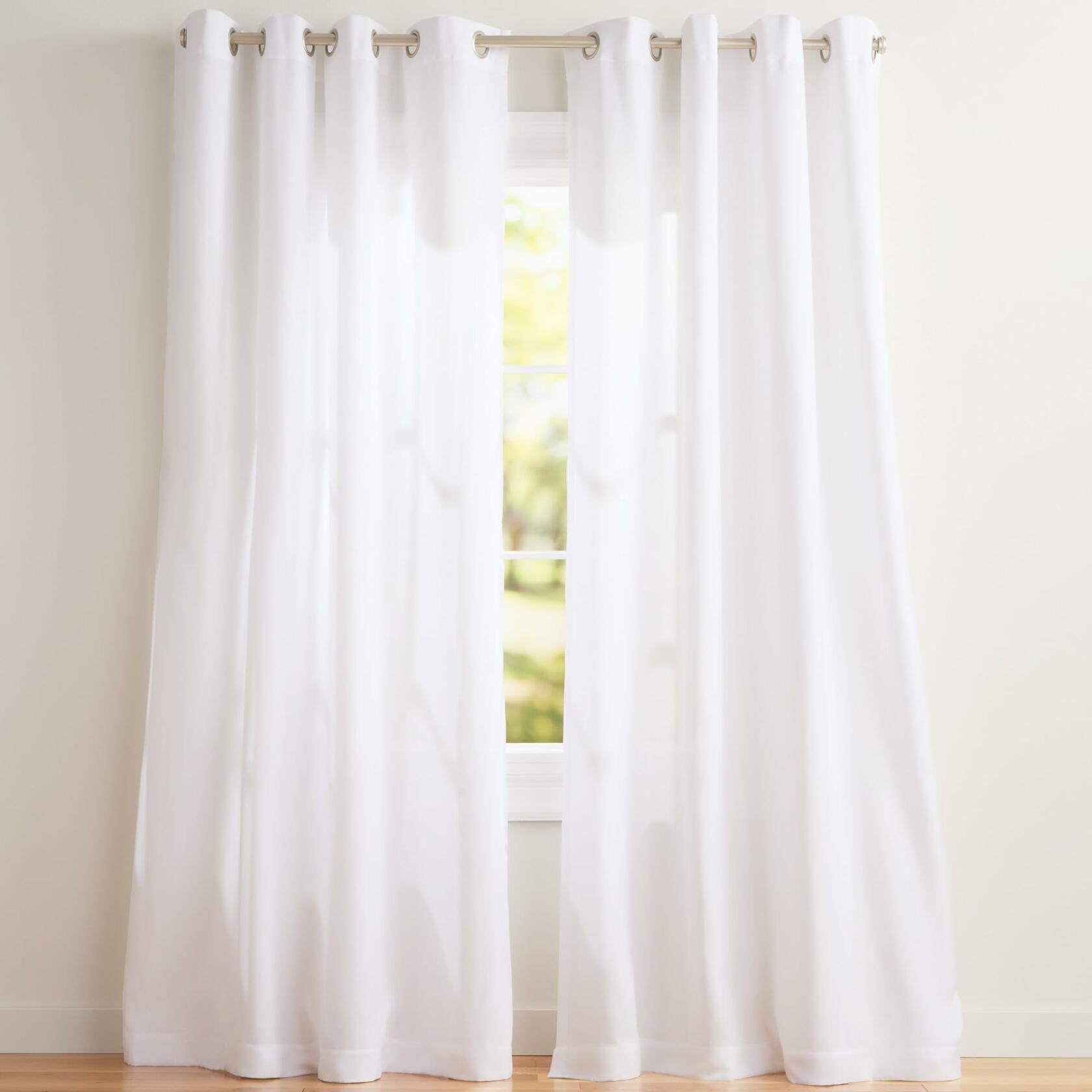EXCLUSIVE Home Curtain Loha Linen Window Curtain Panel Pair