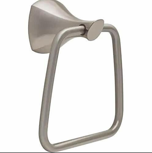 Delta Sandover SpotShield Brushed Nickel Wall Mount Towel Ring