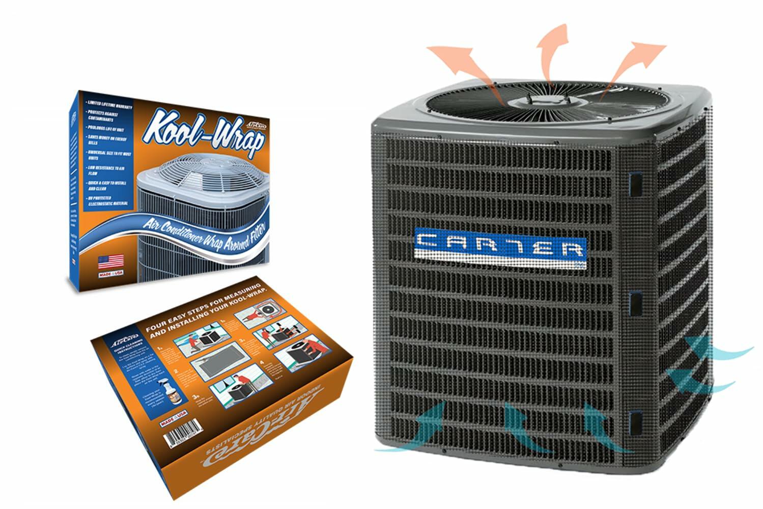 Kool Wrap Air Conditioner Condenser Filter | Keep your unit free of debris
