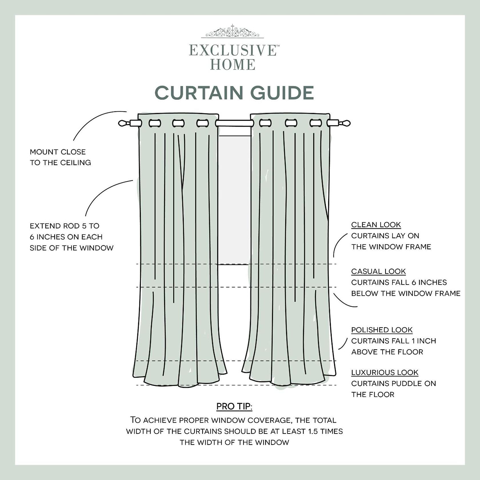 Exclusive Home Canopy Stripe Indoor/Outdoor Grommet Top Curtain Panel, 54"x96", Taupe / Sand, Set of 2