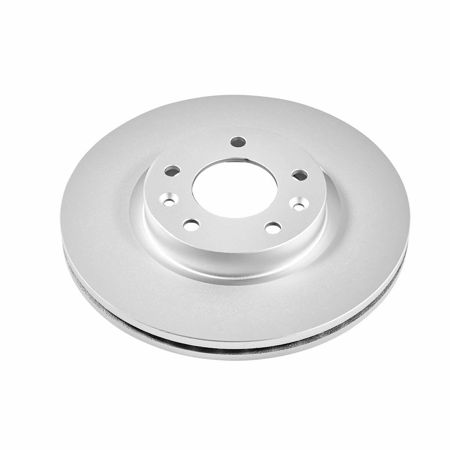 Power Stop JBR1154EVC Front Evolution Geomet Coated Brake Rotor For Ford Fusion 2006-2012, Lincoln MKZ 2007-2012, Lincoln Zephyr 2006, Mazda 6 2006-2013, Mercury Milan 2006-2011 [Model Specific]