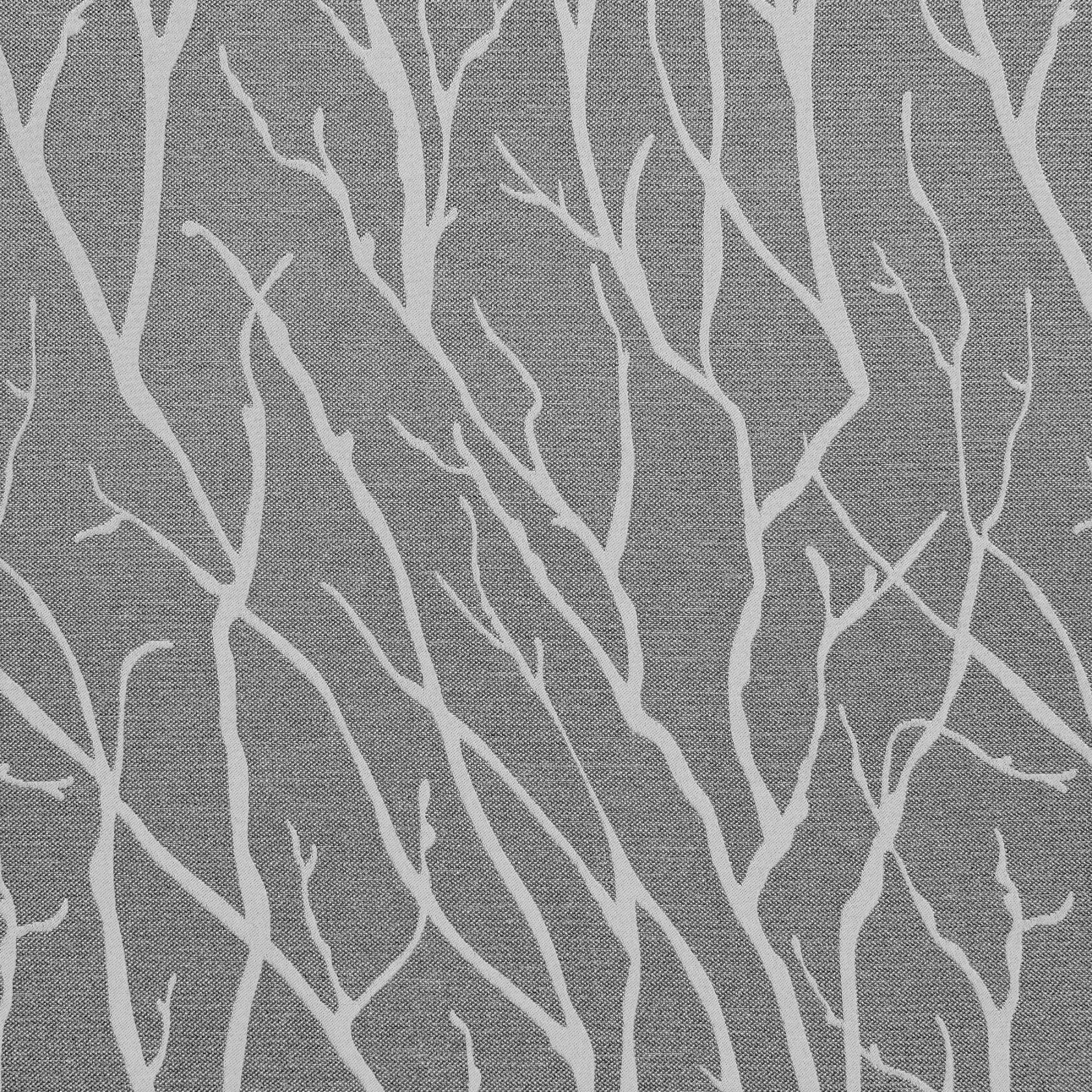 EXCLUSIVE HOME Forest Hill Patio Woven Room Darkening Blackout Grommet Top Single Curtain Panel, 108"x84", Ash Grey