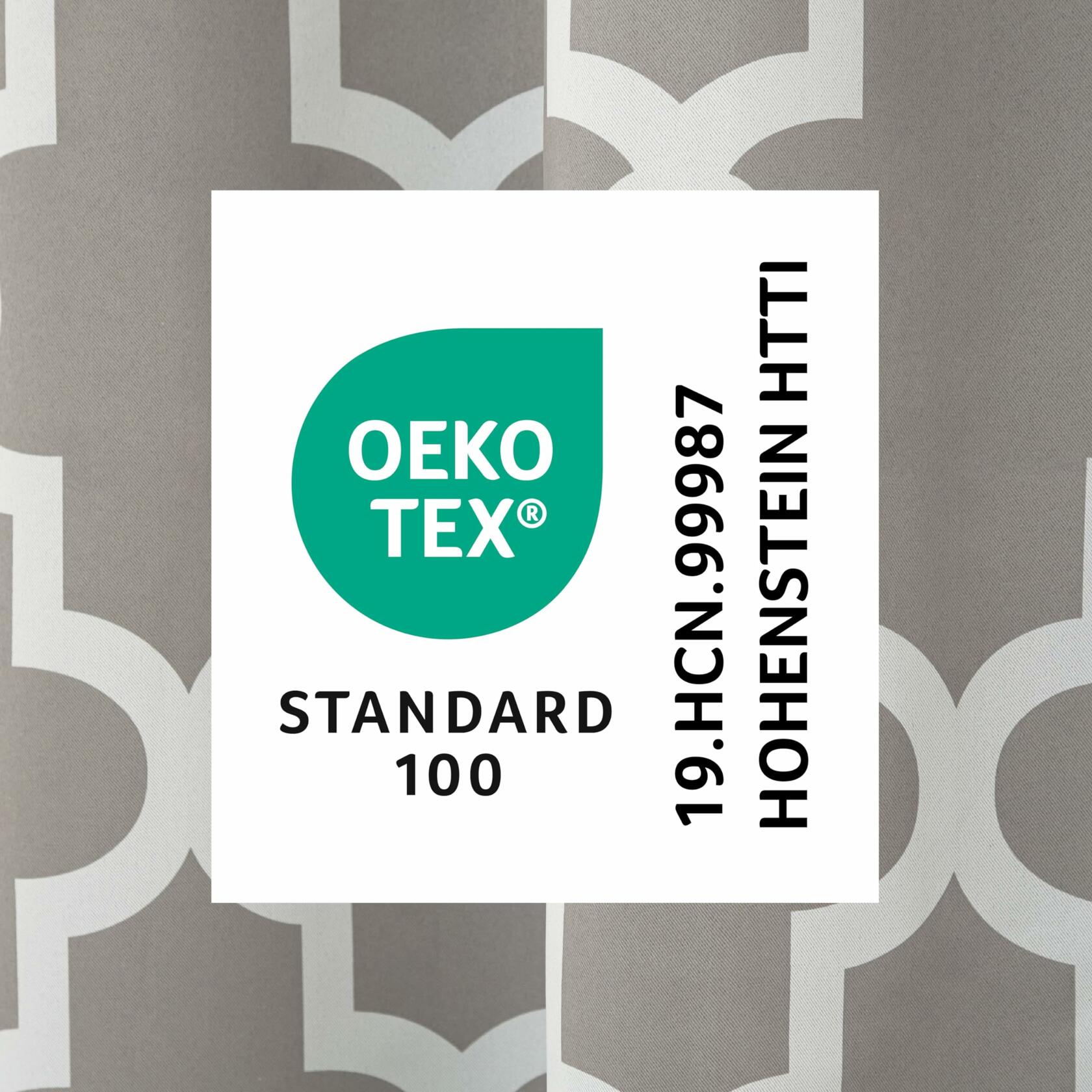 TOWN & COUNTRY EVERYDAY Ironwork Geo Trellis Sateen Indoor Curtains, Room Darkening Blackout, Grommet Top, Energy Efficient, 2-Pack Set, 52"x108", Silver