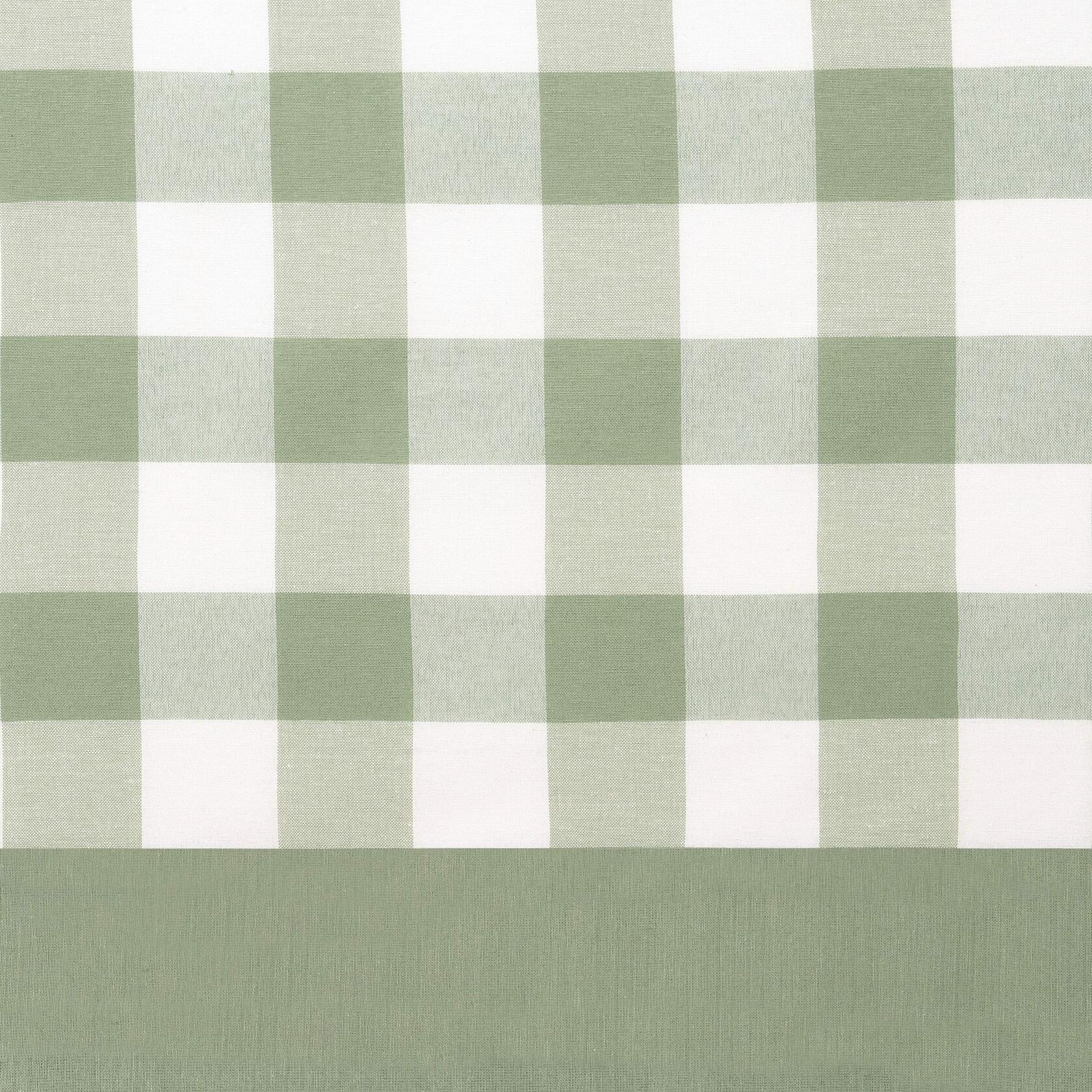 ACHIM Home Furnishings Hunter Rod Pocket Window Curtain Panel, 42" x 84", Apple Green