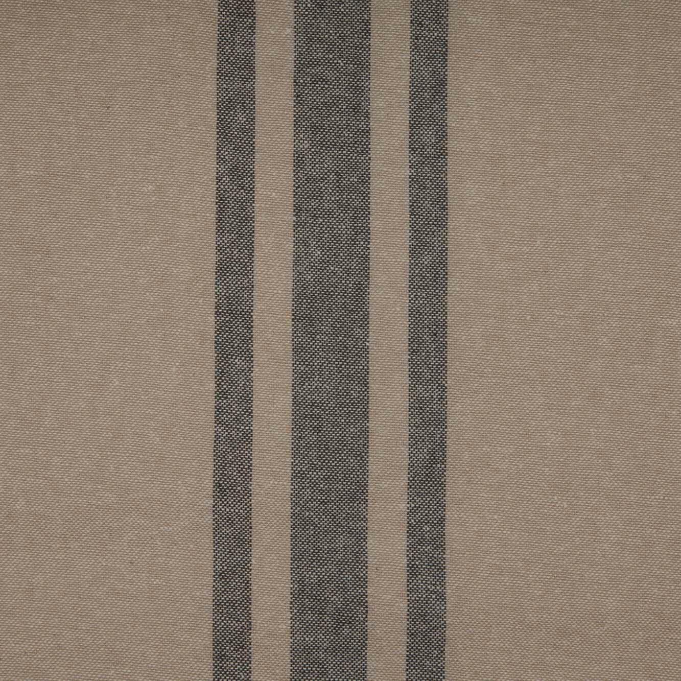 VHC Brands Grain Sack Charcoal Black Stripe Farmhouse Kitchen Curtain Valance 16x60