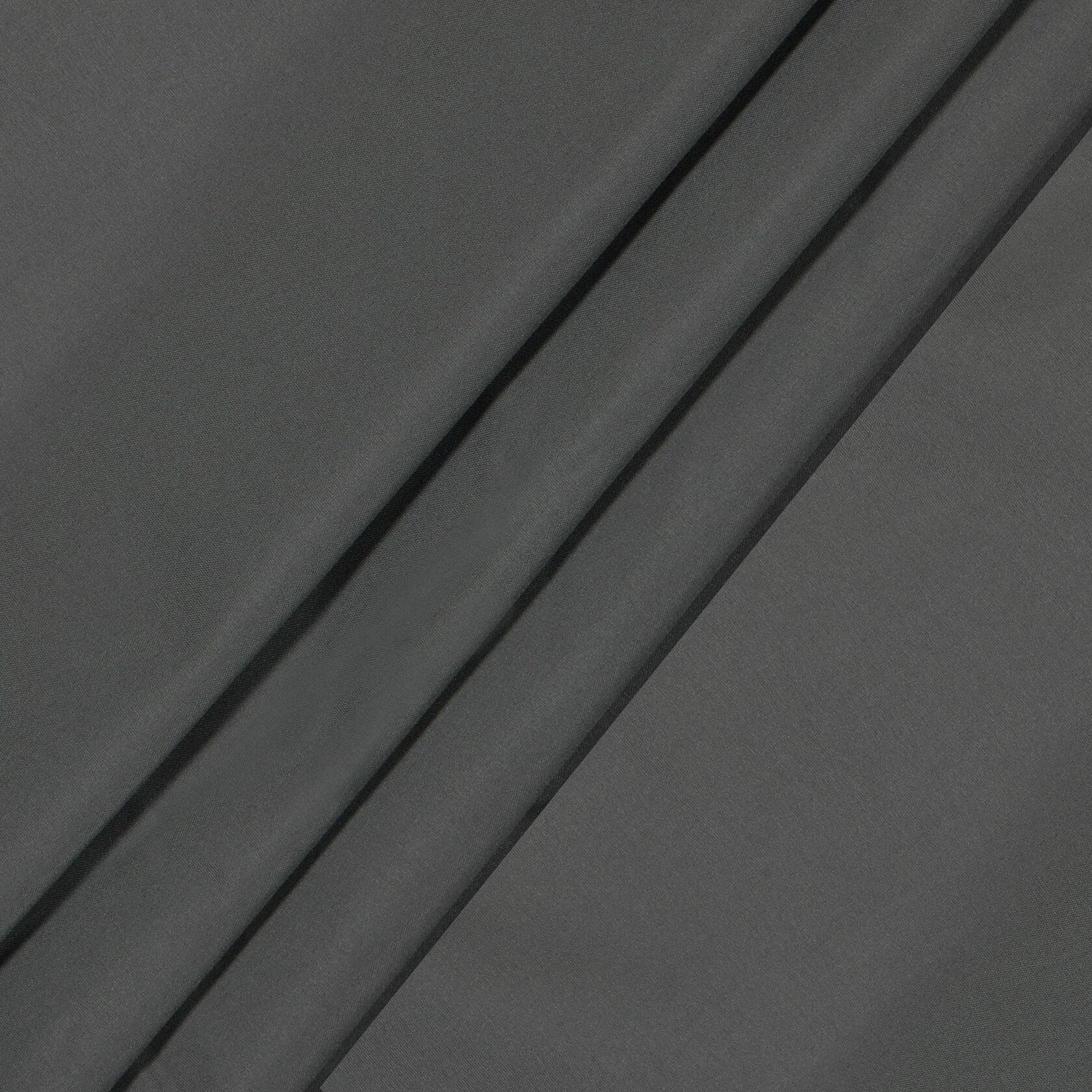 Eclipse Microfiber Total Privacy Blackout Thermal Grommet Window Curtain for Bedroom (1 Panel), 42 in x 63 in, Smoke