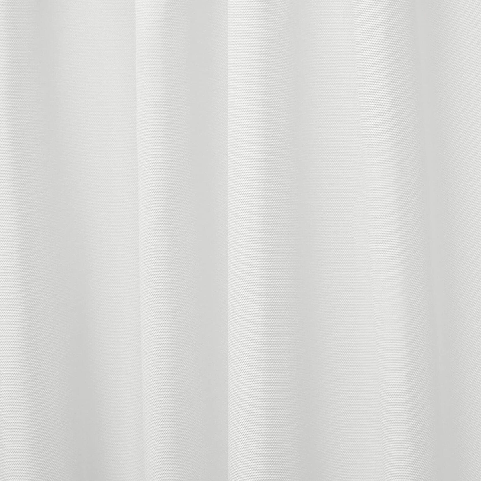 Exclusive Home Cabana Solid Indoor/Outdoor Light Filtering Hook-and-Loop Tab Top Curtain Panel Pair, 54"x96", Vanilla