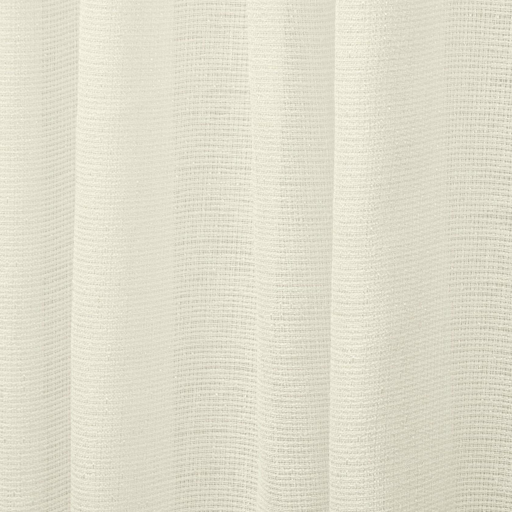 Exclusive Home Miami Semi-Sheer Indoor/Outdoor Hook-and-Loop Tab Top Curtain Panel Pair, 54"x96", Ivory