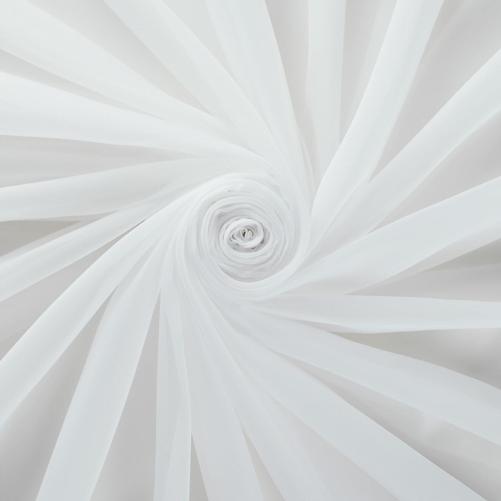 Eclipse Livia Sheer Rod Grommet 54 x 84 Curtain Panel in White