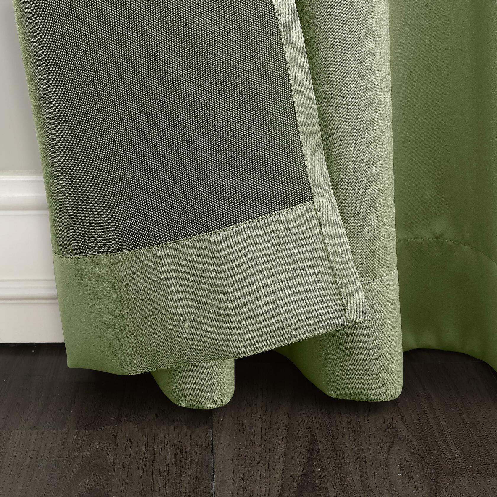 Sun Zero Barrow Energy Efficient Grommet Curtain Single Panel