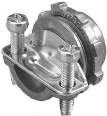 Halex 05103B 0.38 in. Twin Screw Clamp Connector